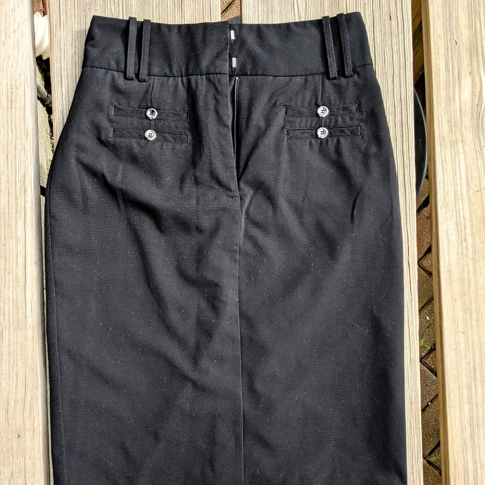 WORTHINGTON Women7pm Black Skirt l 10